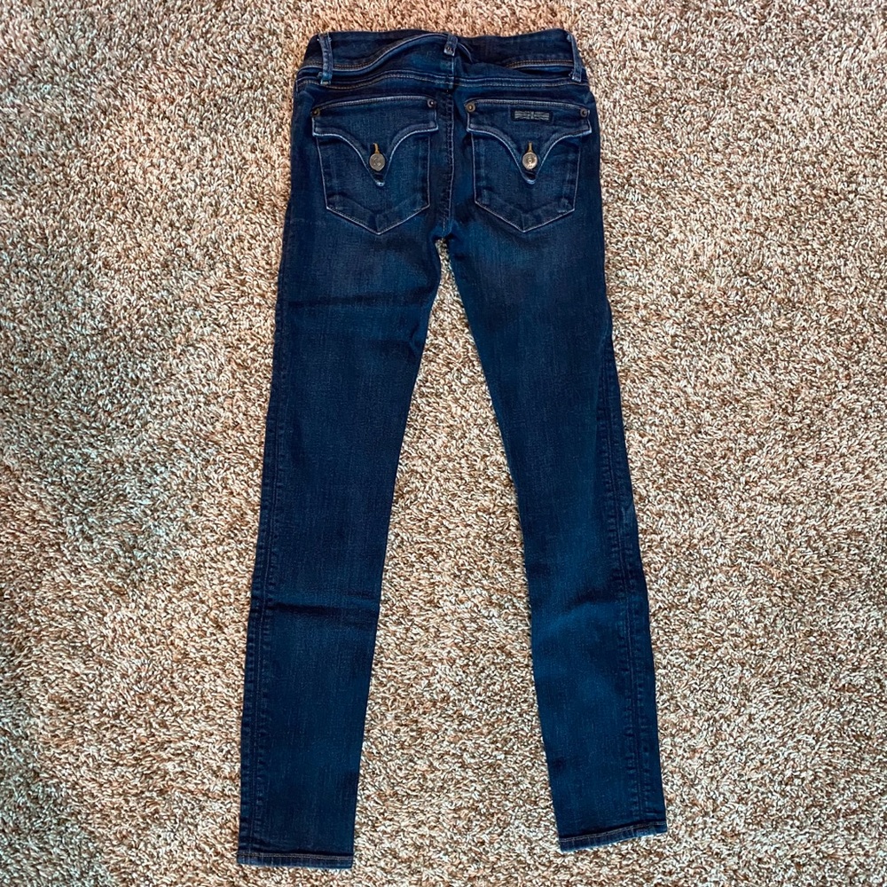 Hudson Dark Wash Skinny Jeans